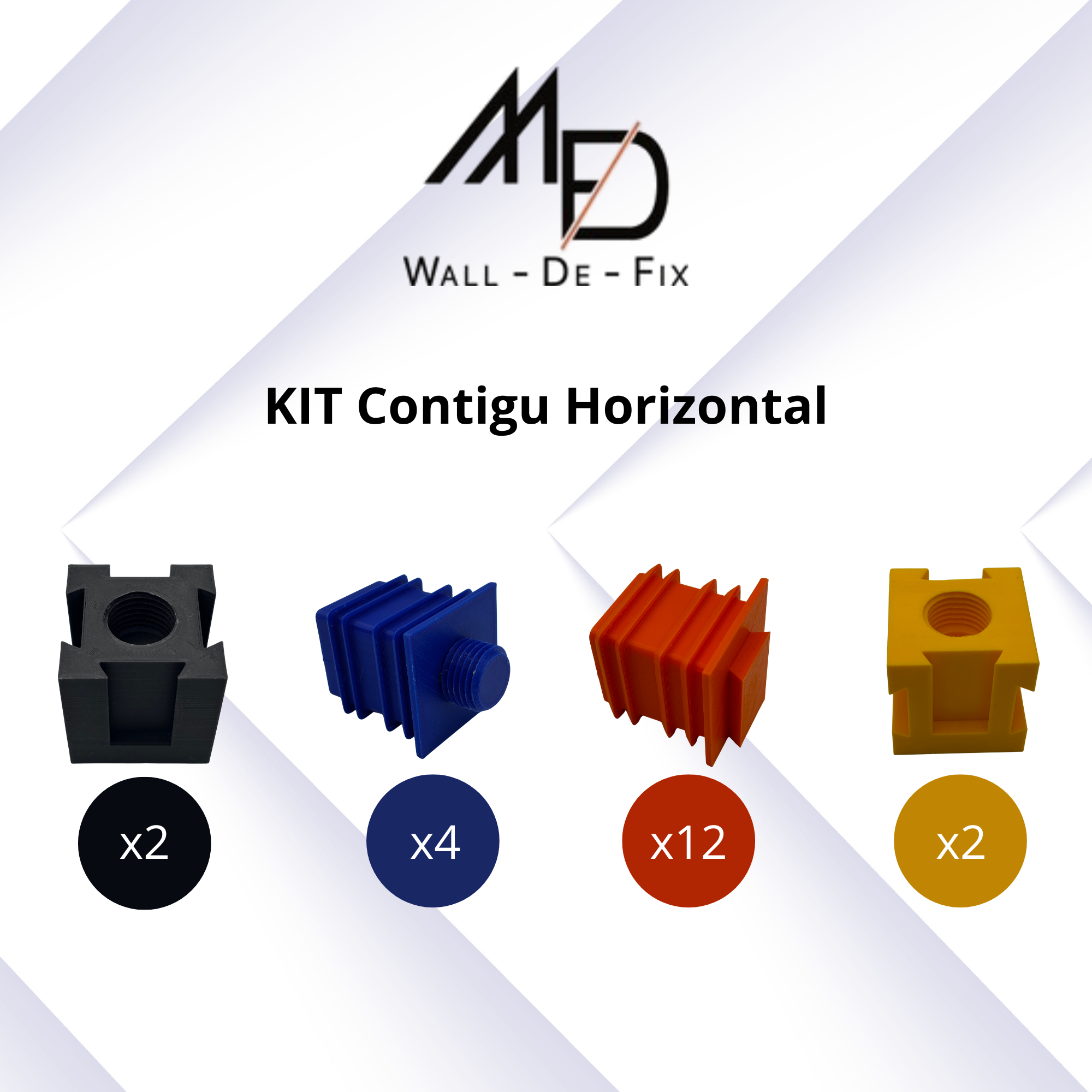 Kit Contigu Horizontal -KCH-